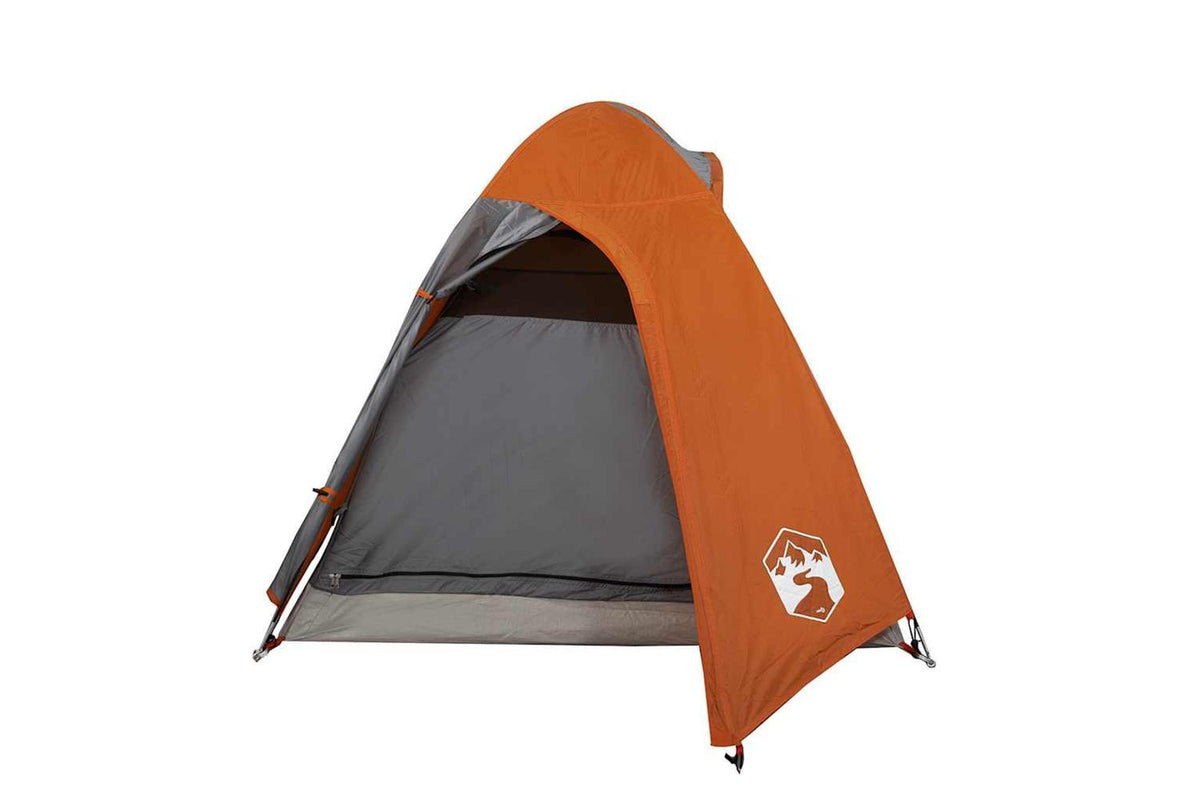 Vidaxl Camping Tent Dome 2-person Orange Waterproof-5