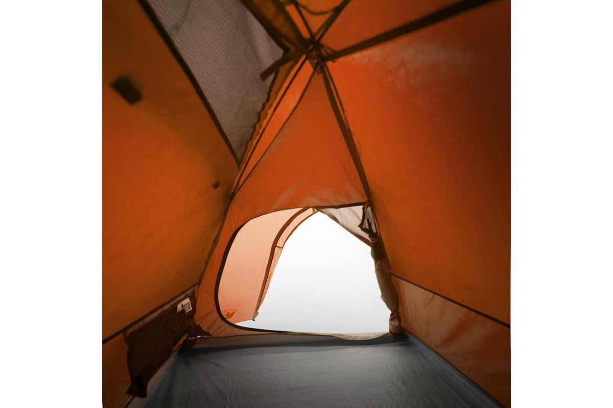 Vidaxl Camping Tent Dome 2-person Orange Waterproof-10