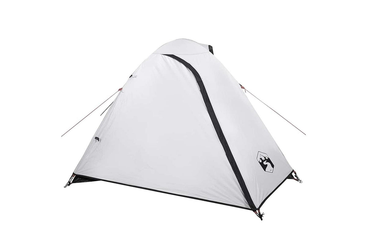 Vidaxl Camping Tent Dome 3-person White Blackout Fabric Waterproof-6