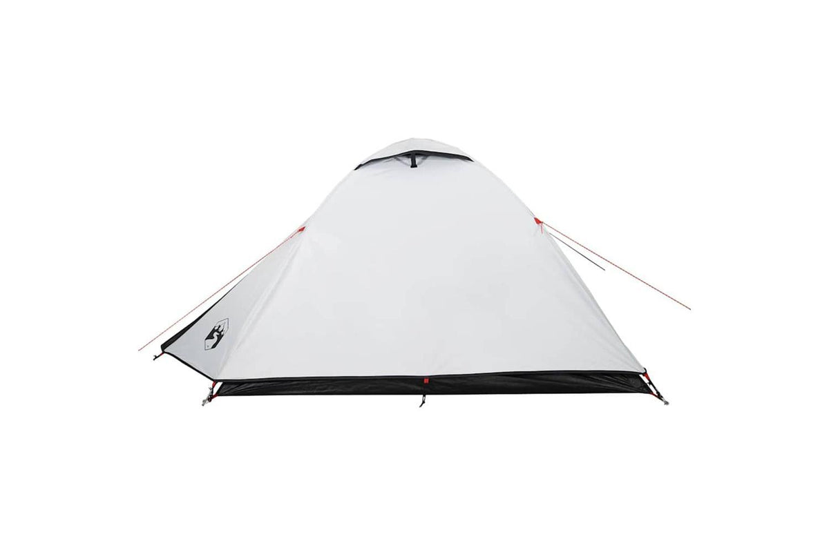 Vidaxl Camping Tent Dome 3-person White Blackout Fabric Waterproof-7