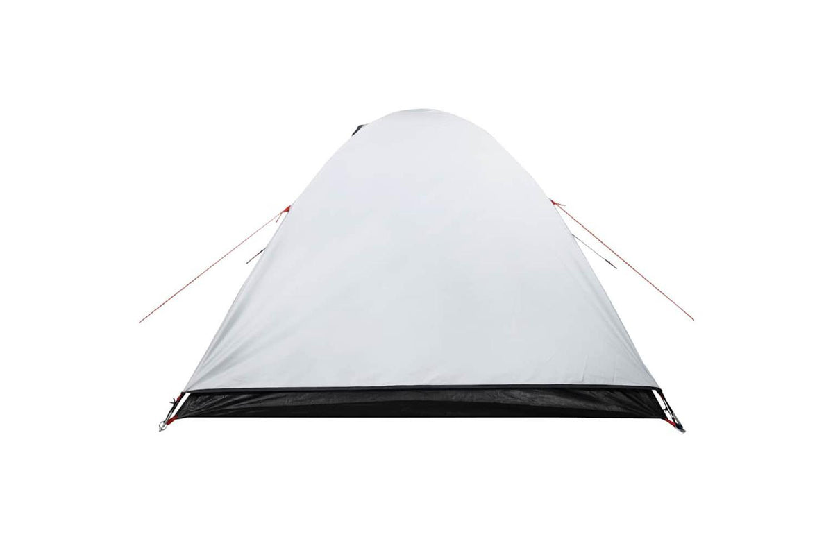 Vidaxl Camping Tent Dome 3-person White Blackout Fabric Waterproof-8
