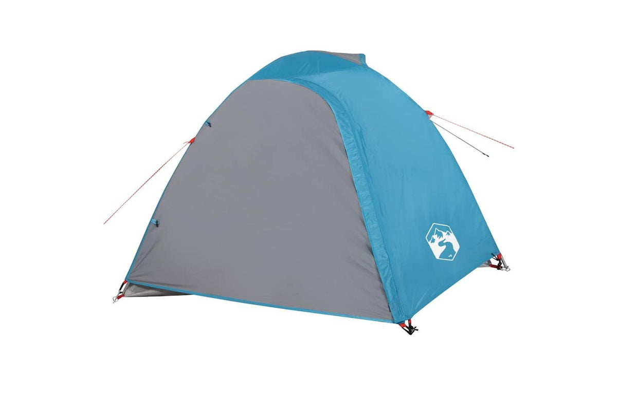 Vidaxl Camping Tent Dome 4-person Blue Waterproof-6