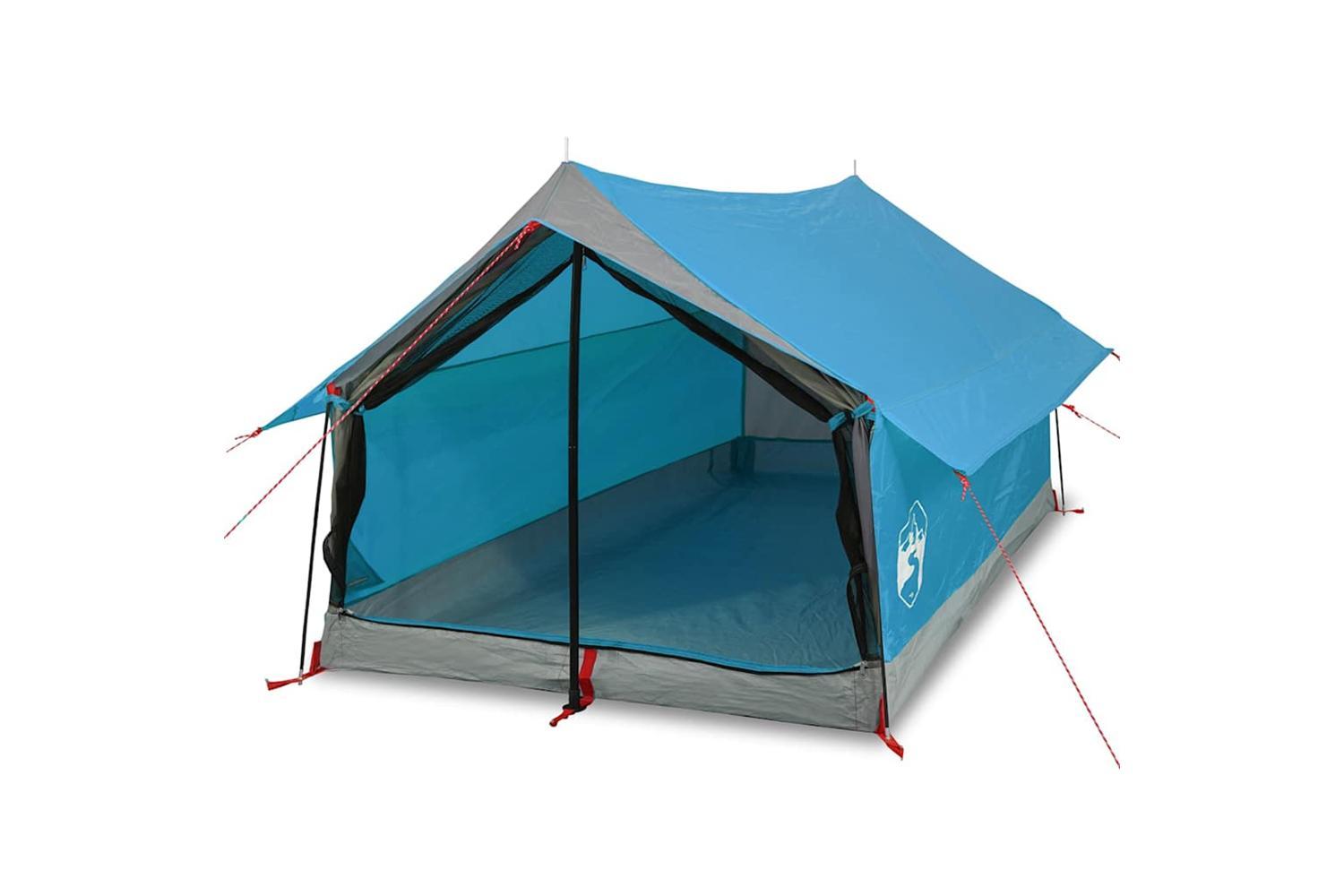 Vidaxl Camping Tent 2-person Blue Waterproof-2