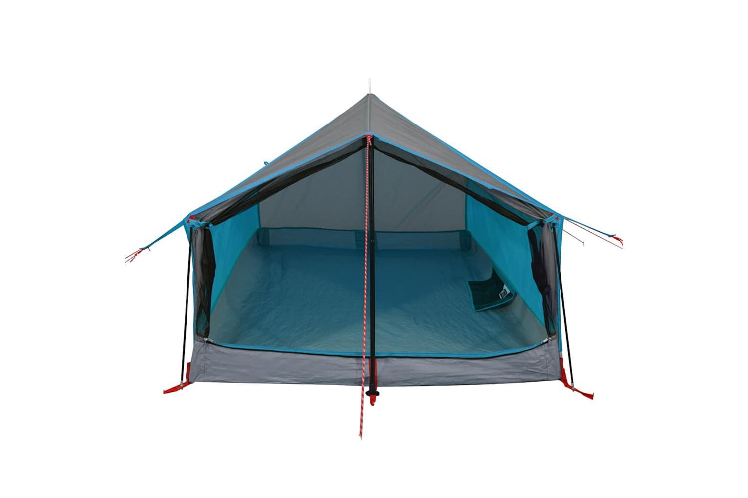 Vidaxl Camping Tent 2-person Blue Waterproof-5