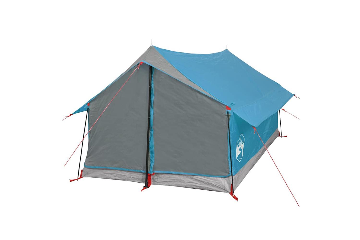 Vidaxl Camping Tent 2-person Blue Waterproof-6