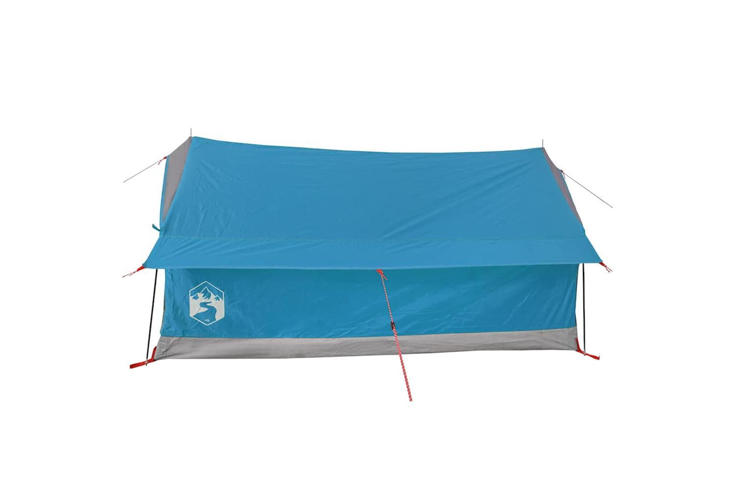 Vidaxl Camping Tent 2-person Blue Waterproof-8