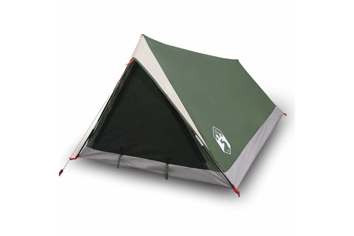 Vidaxl Camping Tent 2-person Green Waterproof-2