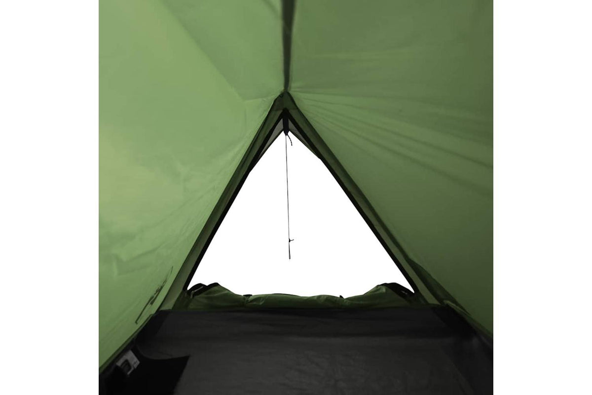 Vidaxl Camping Tent 2-person Green Waterproof-9