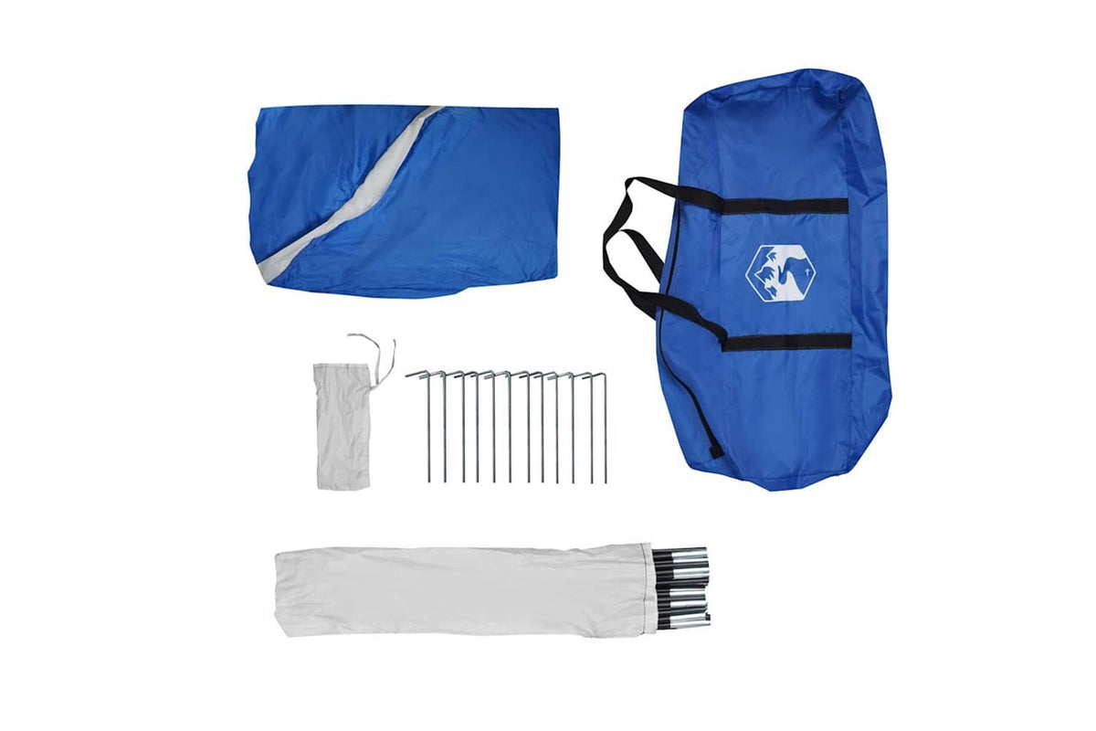 Vidaxl Party Tent Blue Waterproof-8