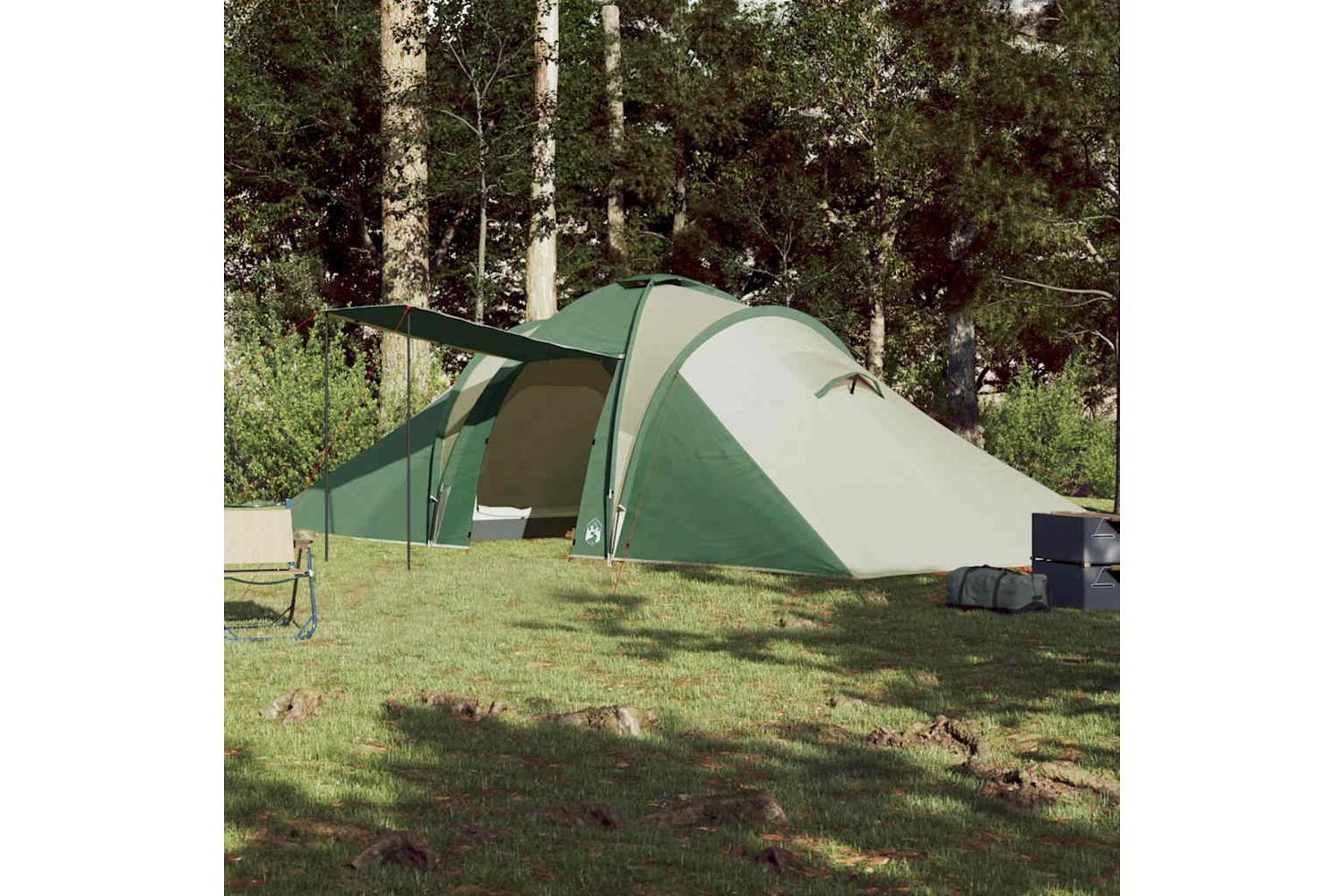 Vidaxl Family Tent Dome 6-person Green Waterproof-3