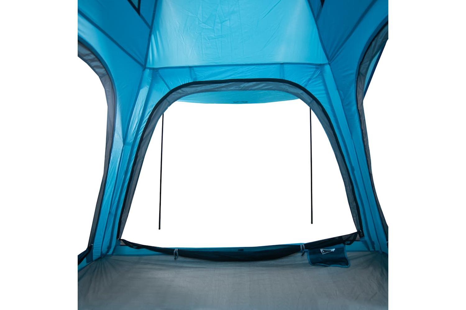 Vidaxl Camping Tent 4-person Blue Quick Release Waterproof-10