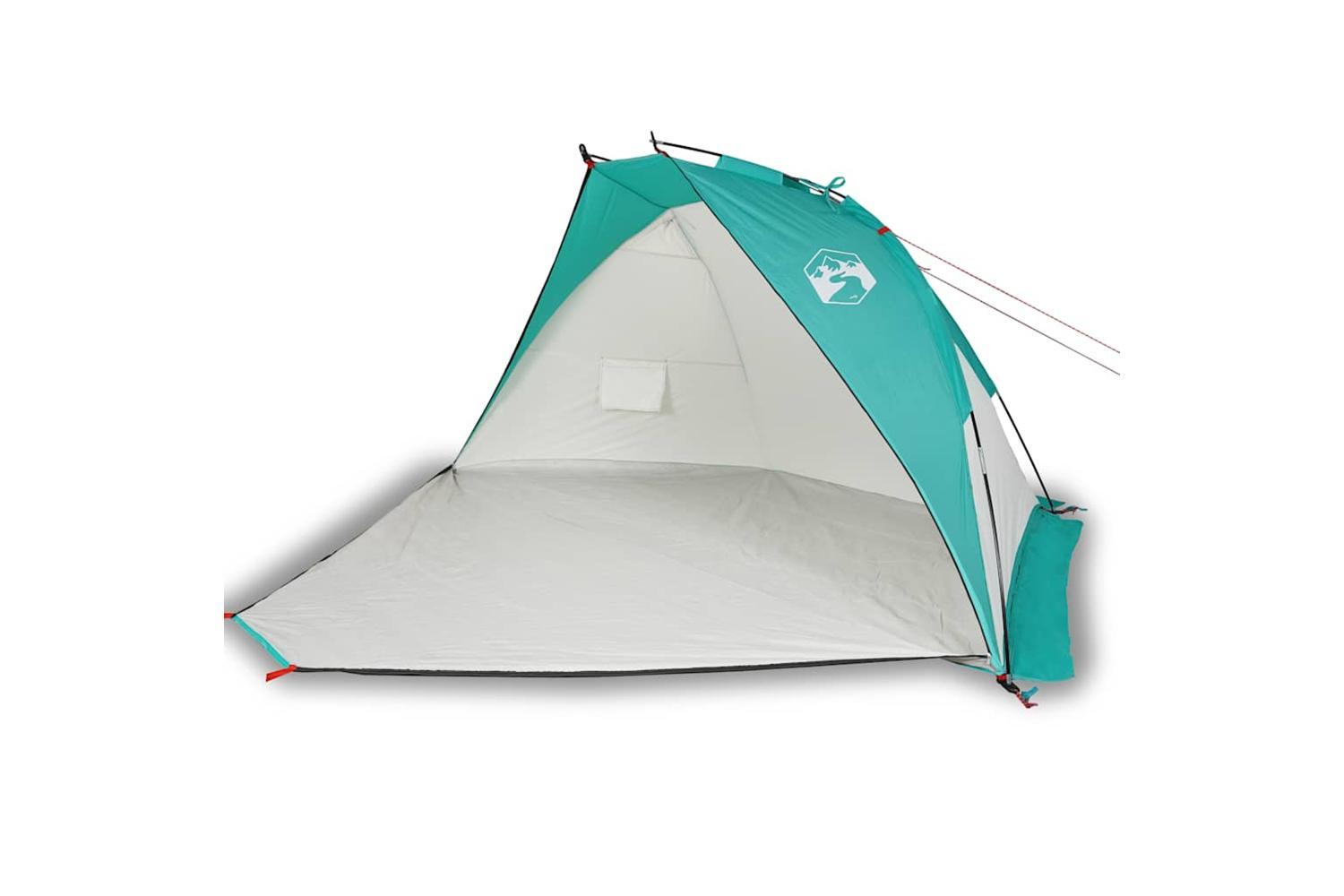 Vidaxl Beach Tent Sea Green 268x223x125 Cm 185t Polyester-2