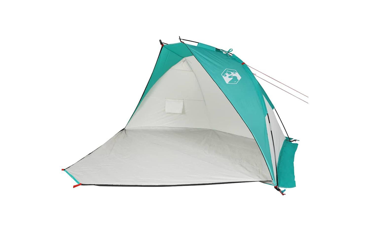 Vidaxl Beach Tent Sea Green 268x223x125 Cm 185t Polyester-4