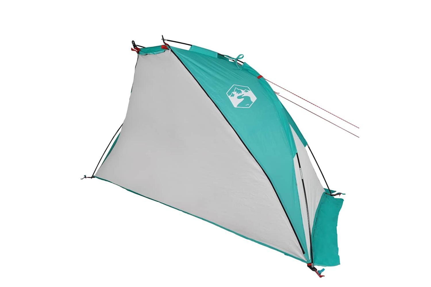 Vidaxl Beach Tent Sea Green 268x223x125 Cm 185t Polyester-5
