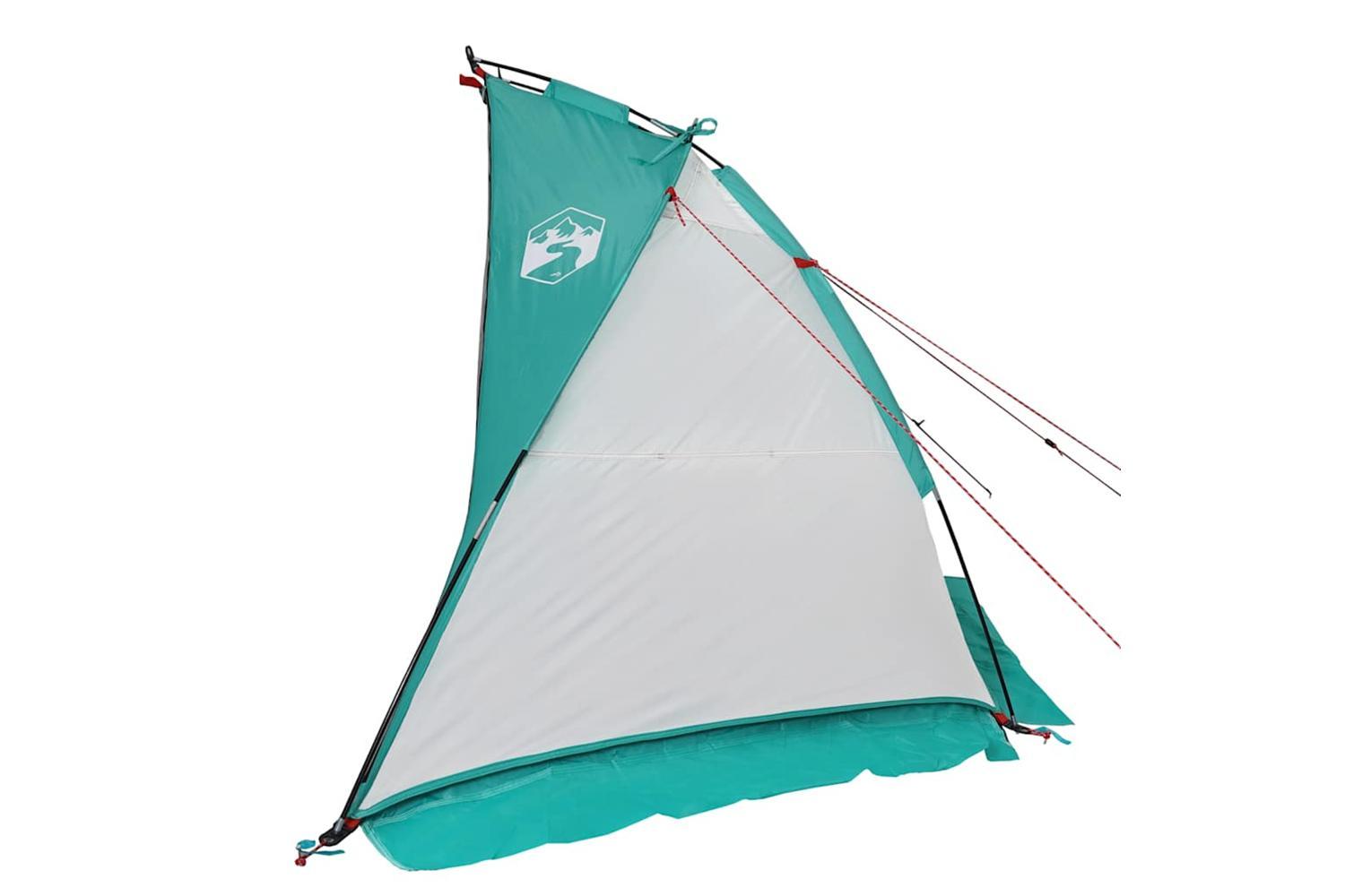 Vidaxl Beach Tent Sea Green 268x223x125 Cm 185t Polyester-8