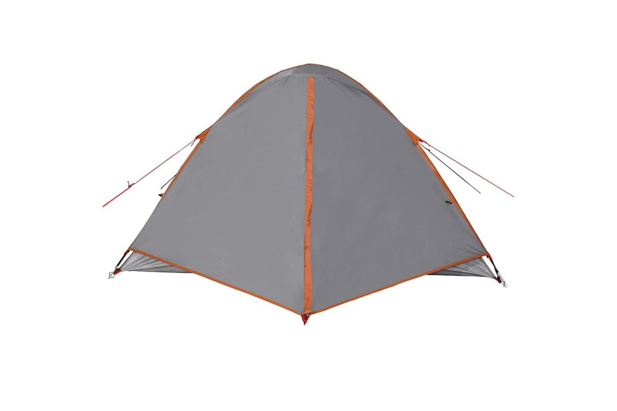 Vidaxl Camping Tent Dome 3-person Orange Waterproof-7
