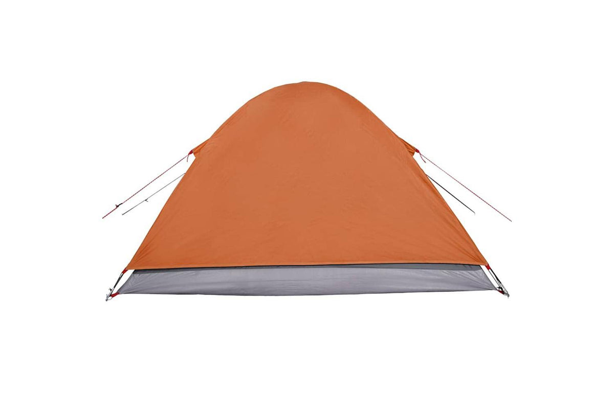 Vidaxl Camping Tent Dome 3-person Orange Waterproof-10