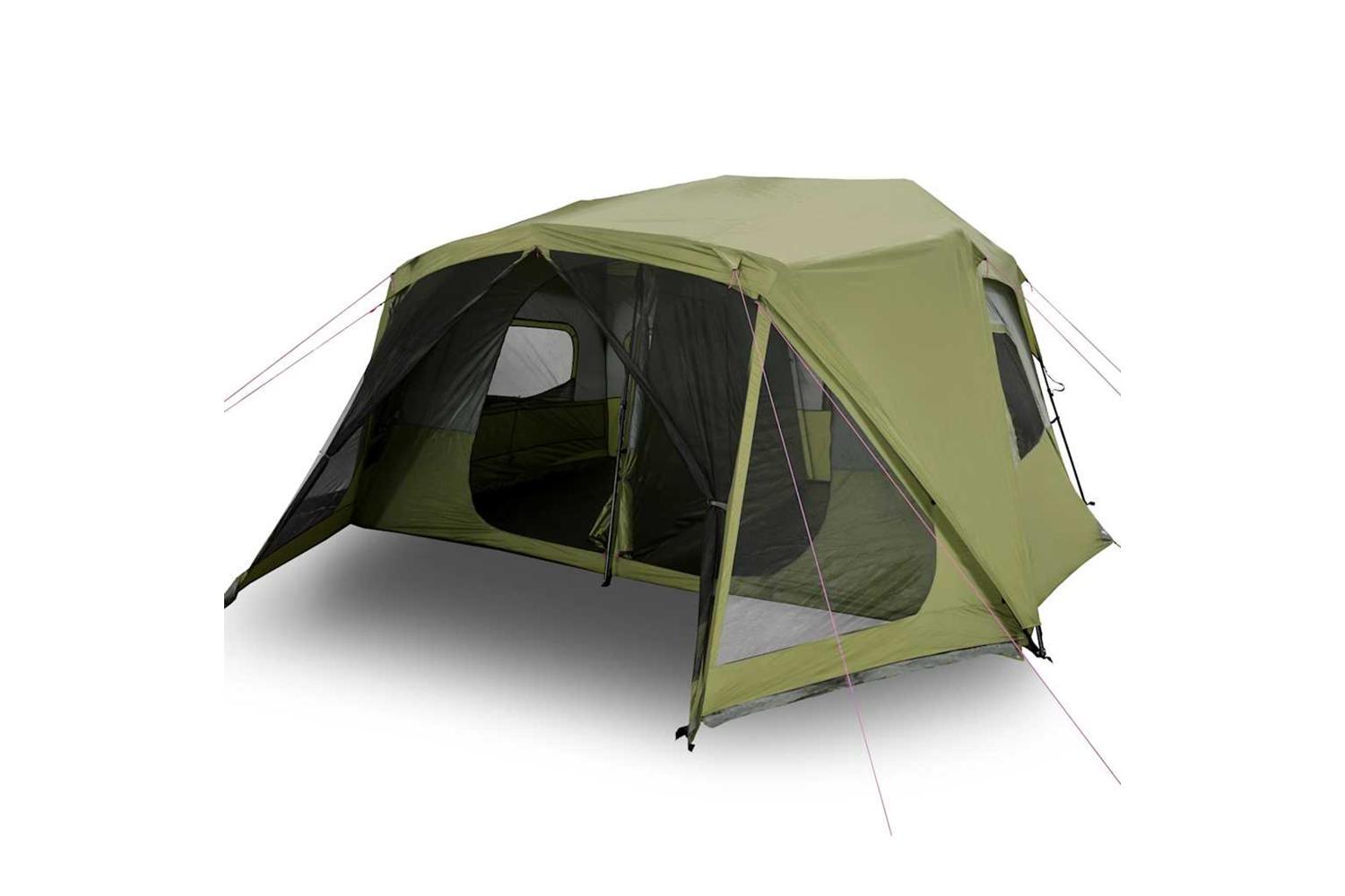 Vidaxl Family Tent 10-person Green Quick Release Waterproof-2