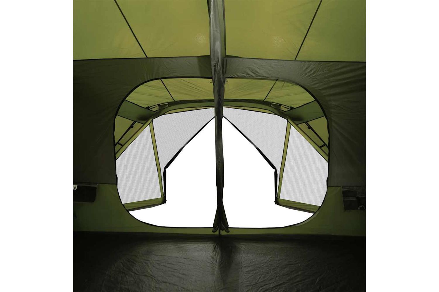 Vidaxl Family Tent 10-person Green Quick Release Waterproof-10