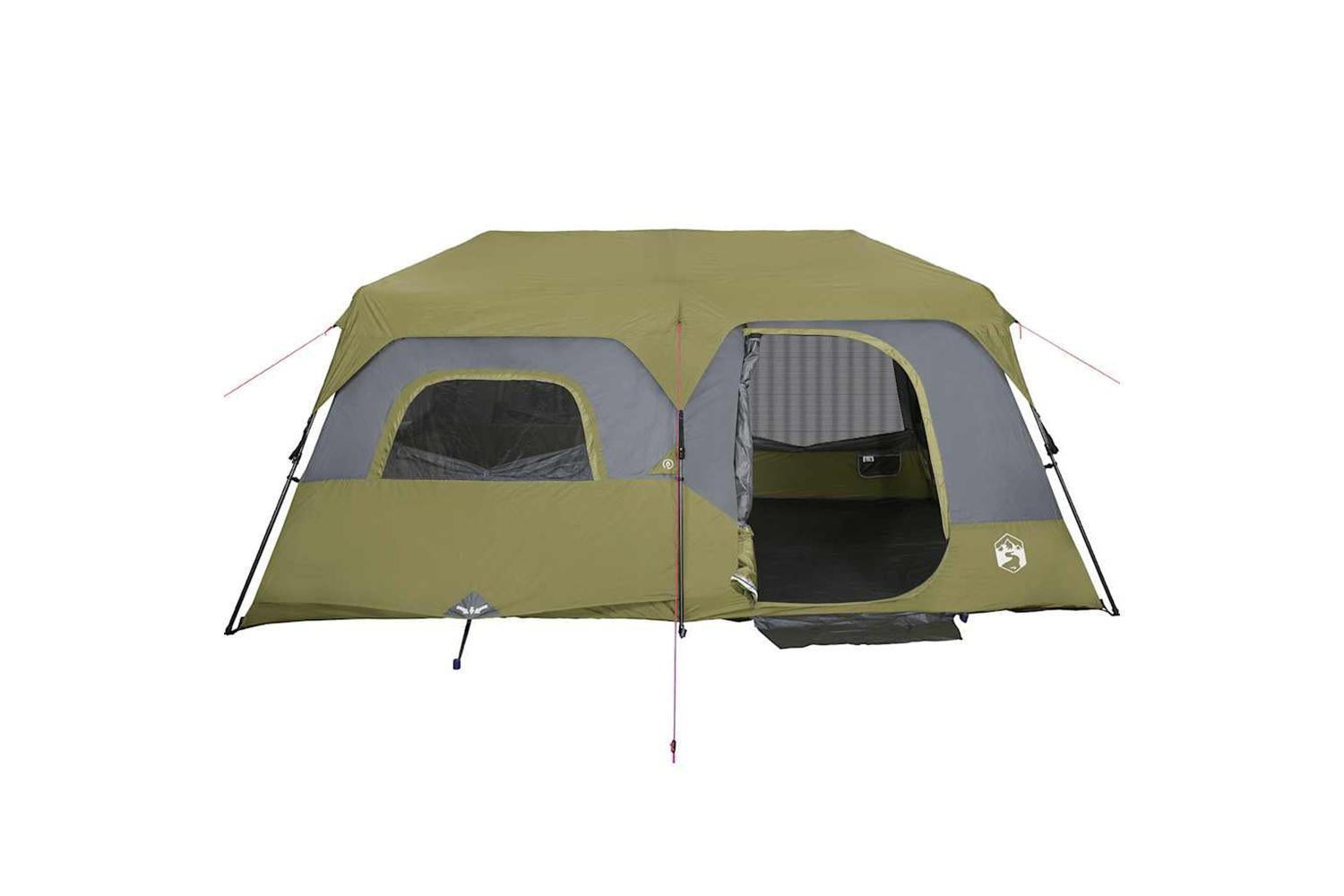 Vidaxl Family Tent 9-person Green Quick Release Waterproof-5