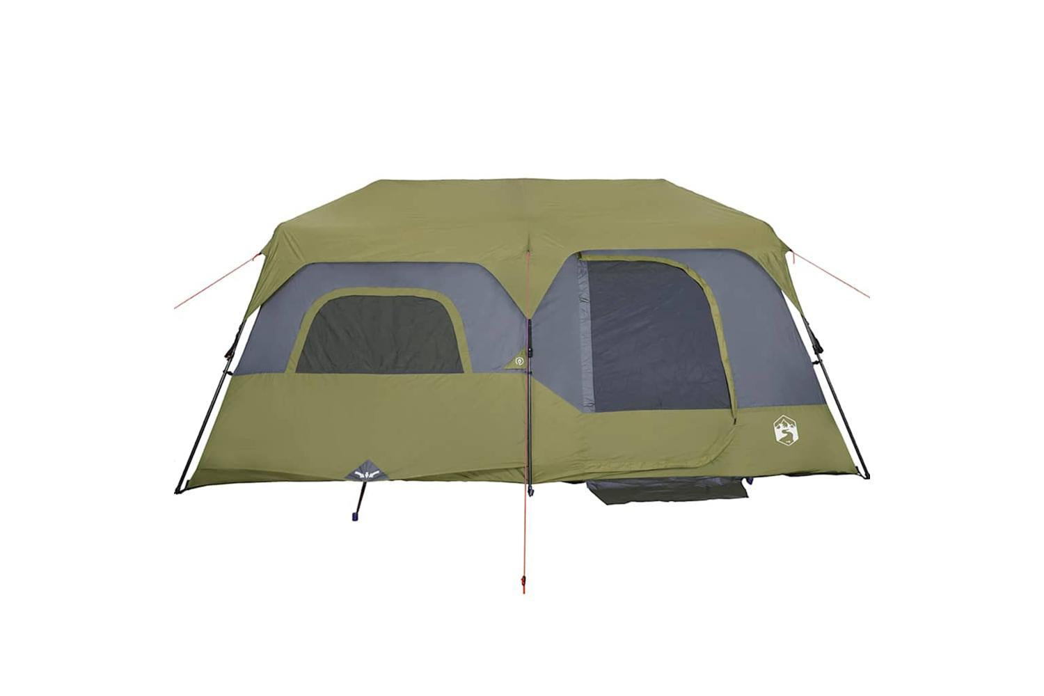 Vidaxl Family Tent 9-person Green Quick Release Waterproof-7