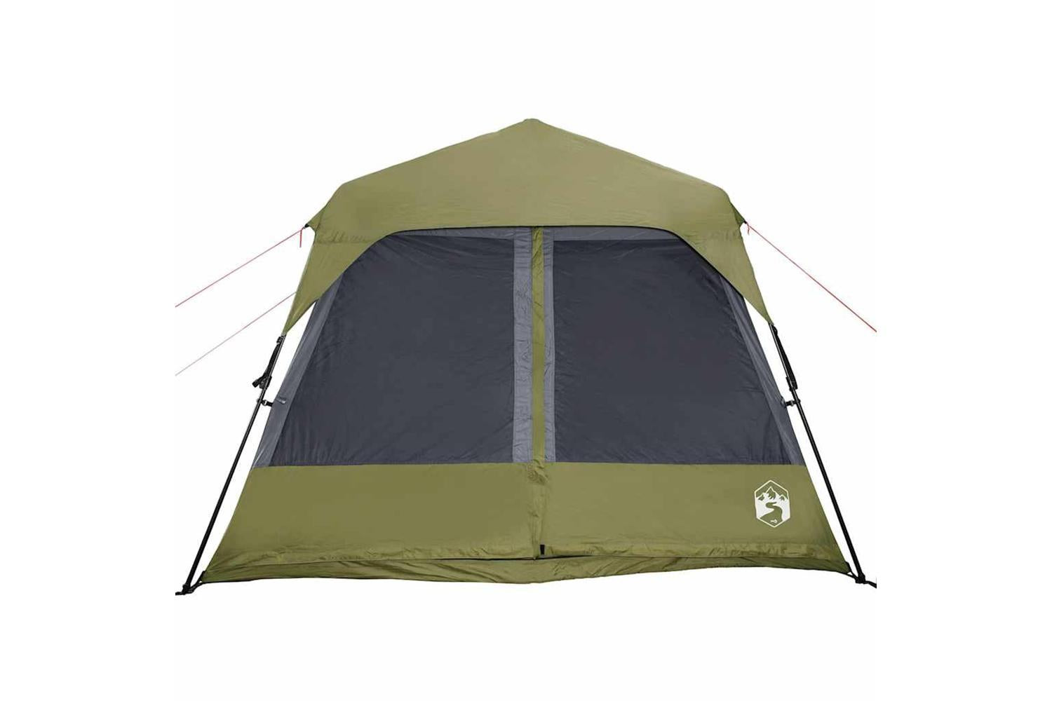 Vidaxl Family Tent 9-person Green Quick Release Waterproof-8