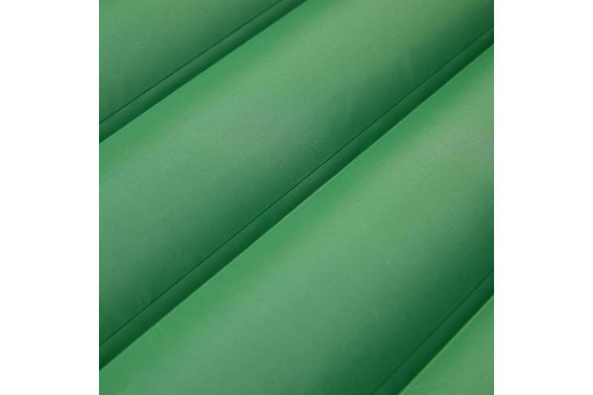 Vidaxl Self Inflating Camping Mattress With Pillow 1-person Green-3