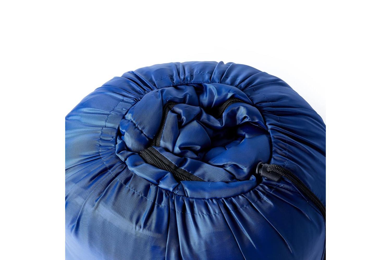 Vidaxl Double Sleeping Bag With Pillows For Adults Camping 3-4 Seasons-3