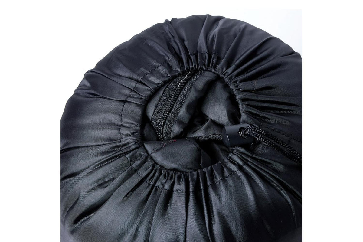 Vidaxl Mummy Sleeping Bag For Adults Camping 3 Seasons-4