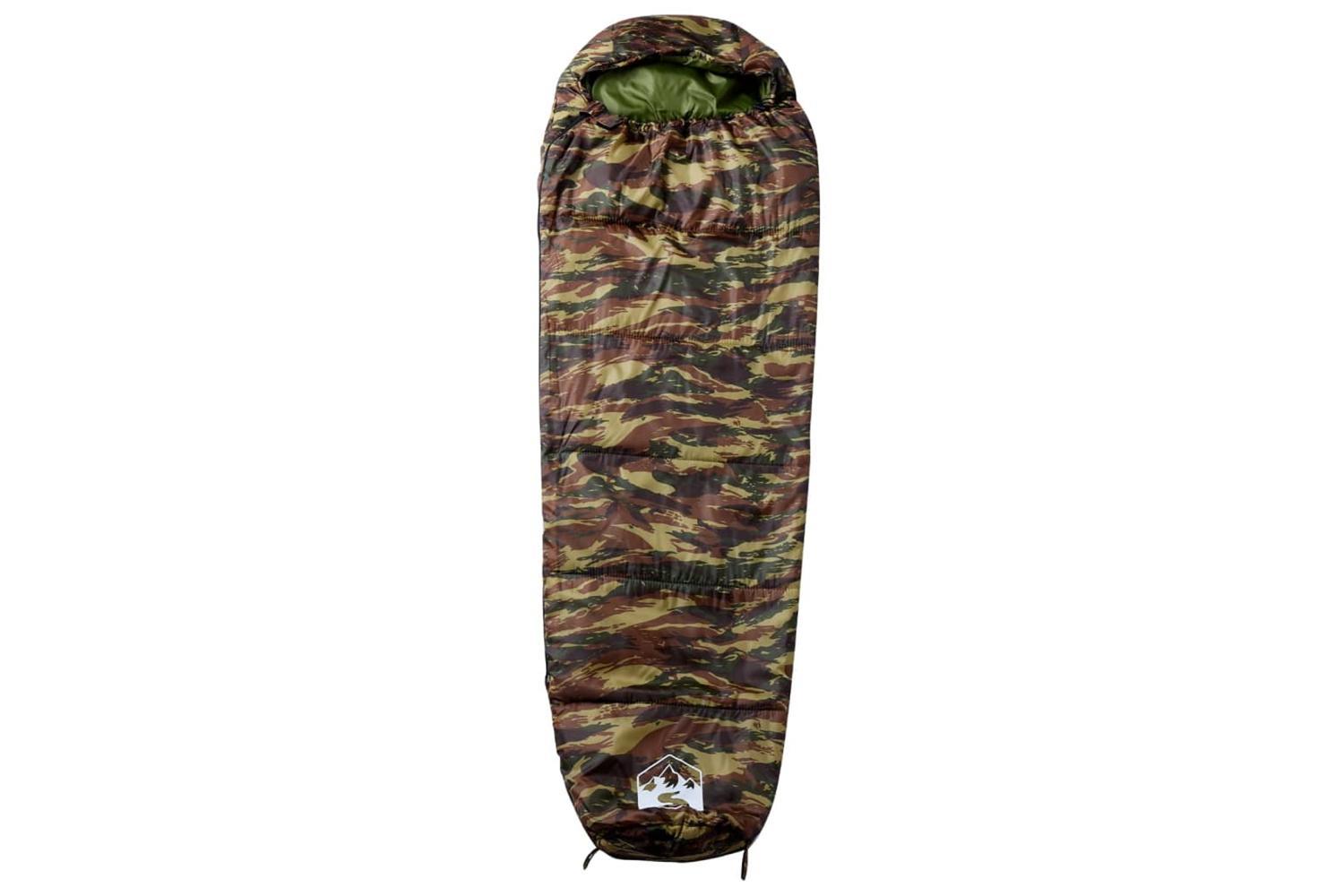 Vidaxl Mummy Sleeping Bag For Adults Camping 3 Seasons-2
