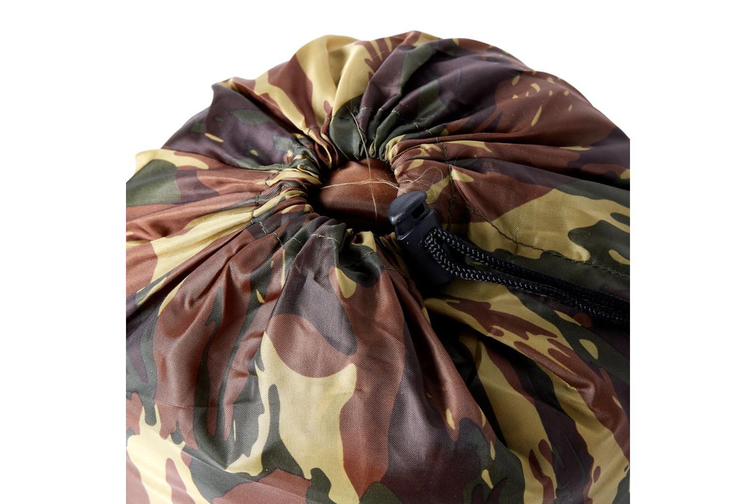 Vidaxl Mummy Sleeping Bag For Adults Camping 3 Seasons-3