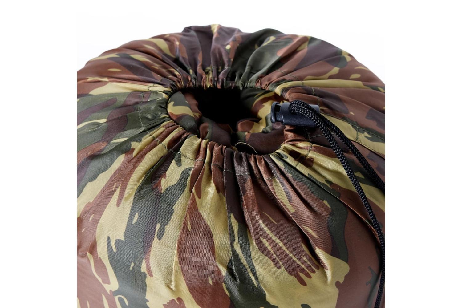 Vidaxl Mummy Sleeping Bag For Adults Camping 3 Seasons-3