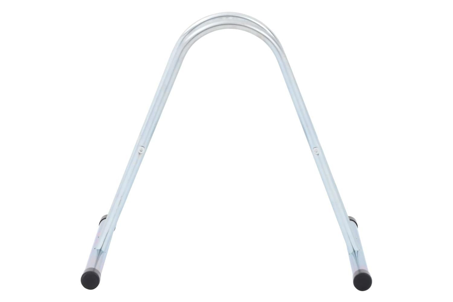 Vidaxl Bicycle Stand For 1 Bike Floor Freestanding Galvanised Steel-4