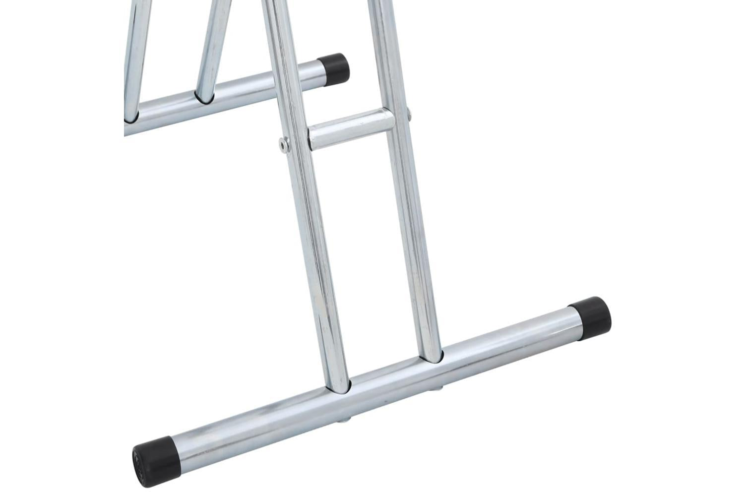 Vidaxl Bicycle Stand For 1 Bike Floor Freestanding Galvanised Steel-6