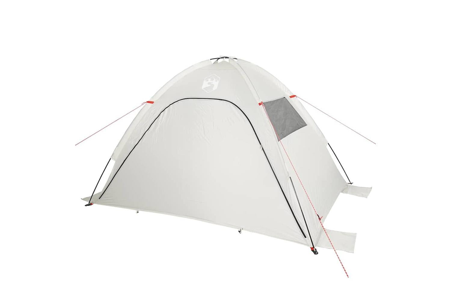 Vidaxl Beach Tent Grey Waterproof-5