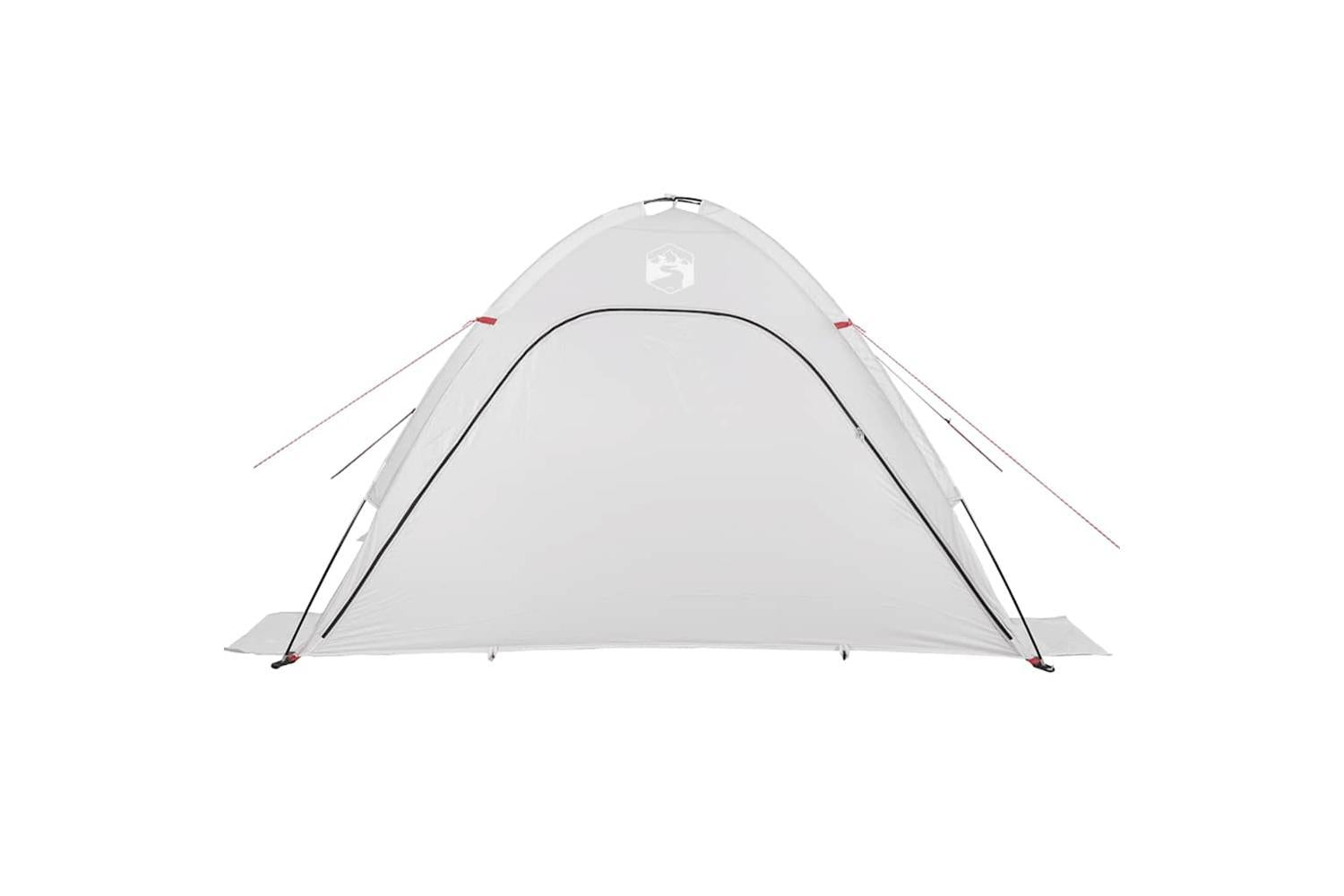Vidaxl Beach Tent Grey Waterproof-7