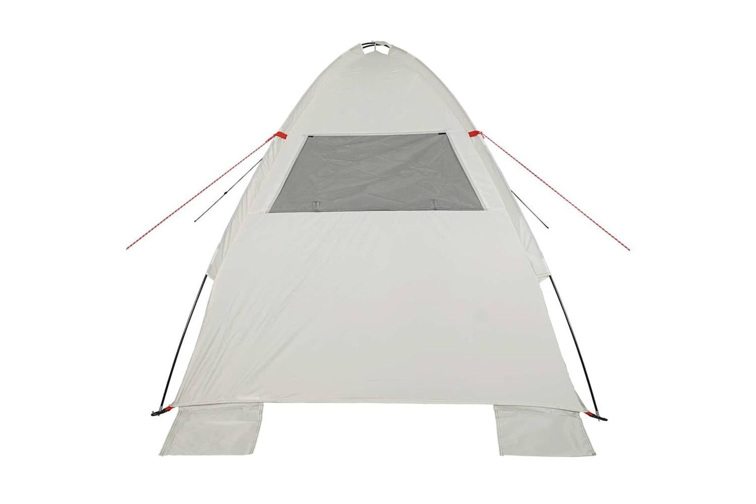 Vidaxl Beach Tent Grey Waterproof-8