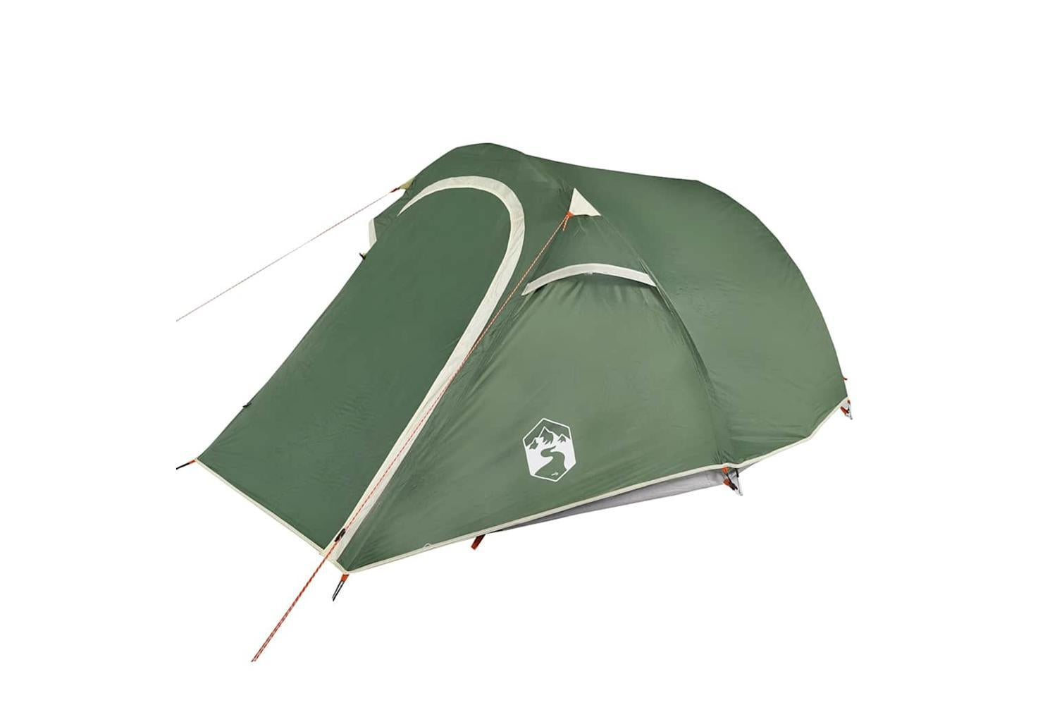 Vidaxl Camping Tent Tunnel 2-person Green Waterproof-5