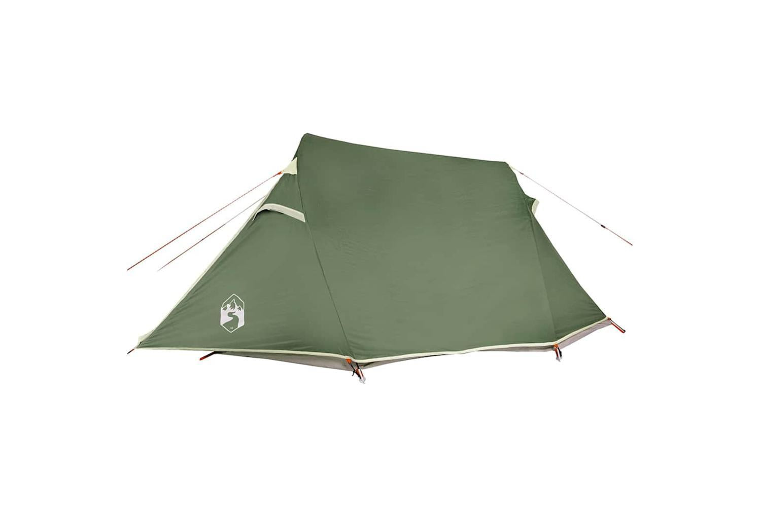 Vidaxl Camping Tent Tunnel 2-person Green Waterproof-10