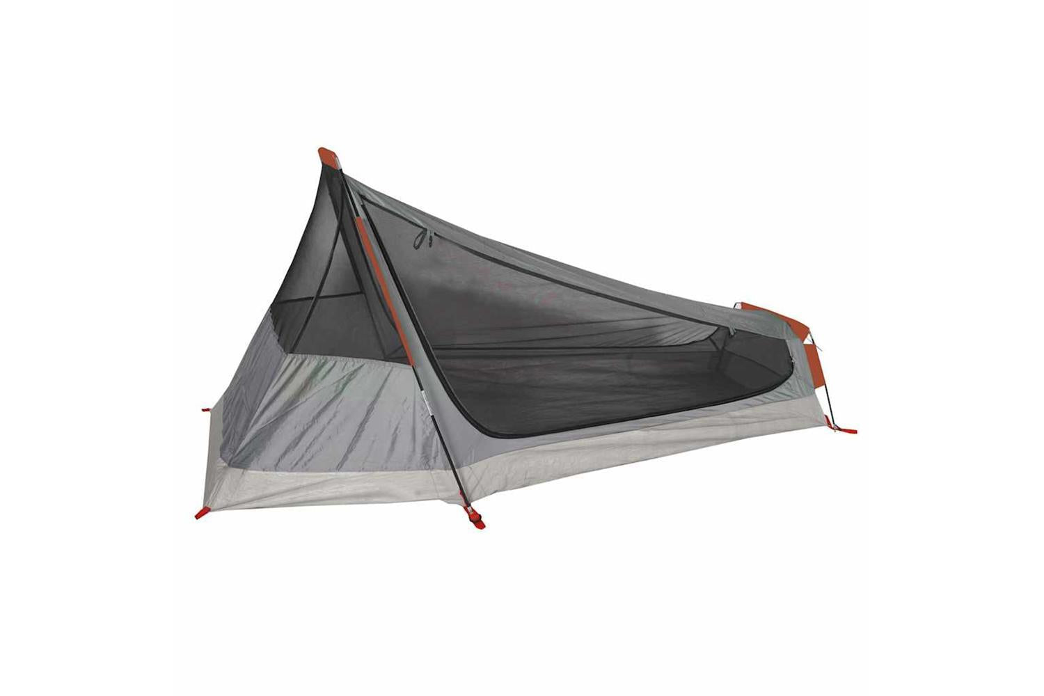 Vidaxl Camping Tent Tunnel 1-person Grey And Orange Waterproof-10