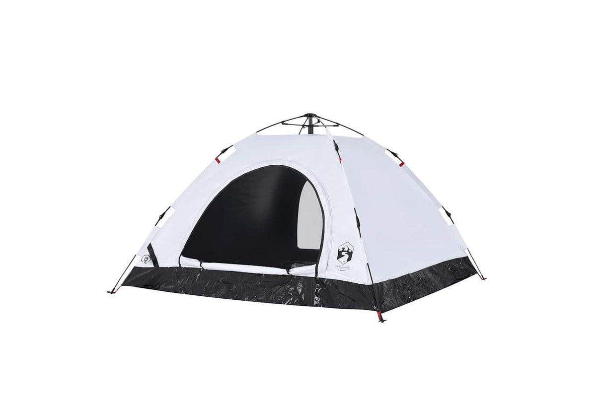 Vidaxl Camping Tent 5-person White Blackout Fabric Quick Release-5