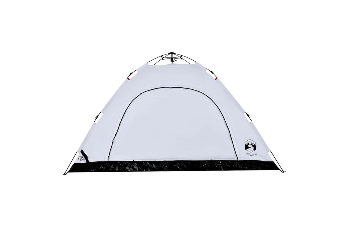 Vidaxl Camping Tent 5-person White Blackout Fabric Quick Release-6