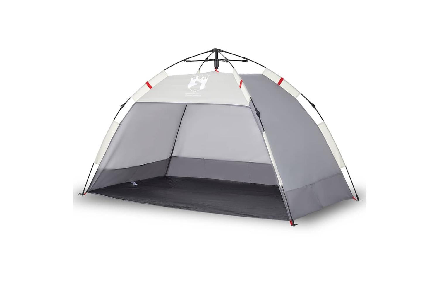 Vidaxl Beach Tent 2-person Grey Quick Release Waterproof-2
