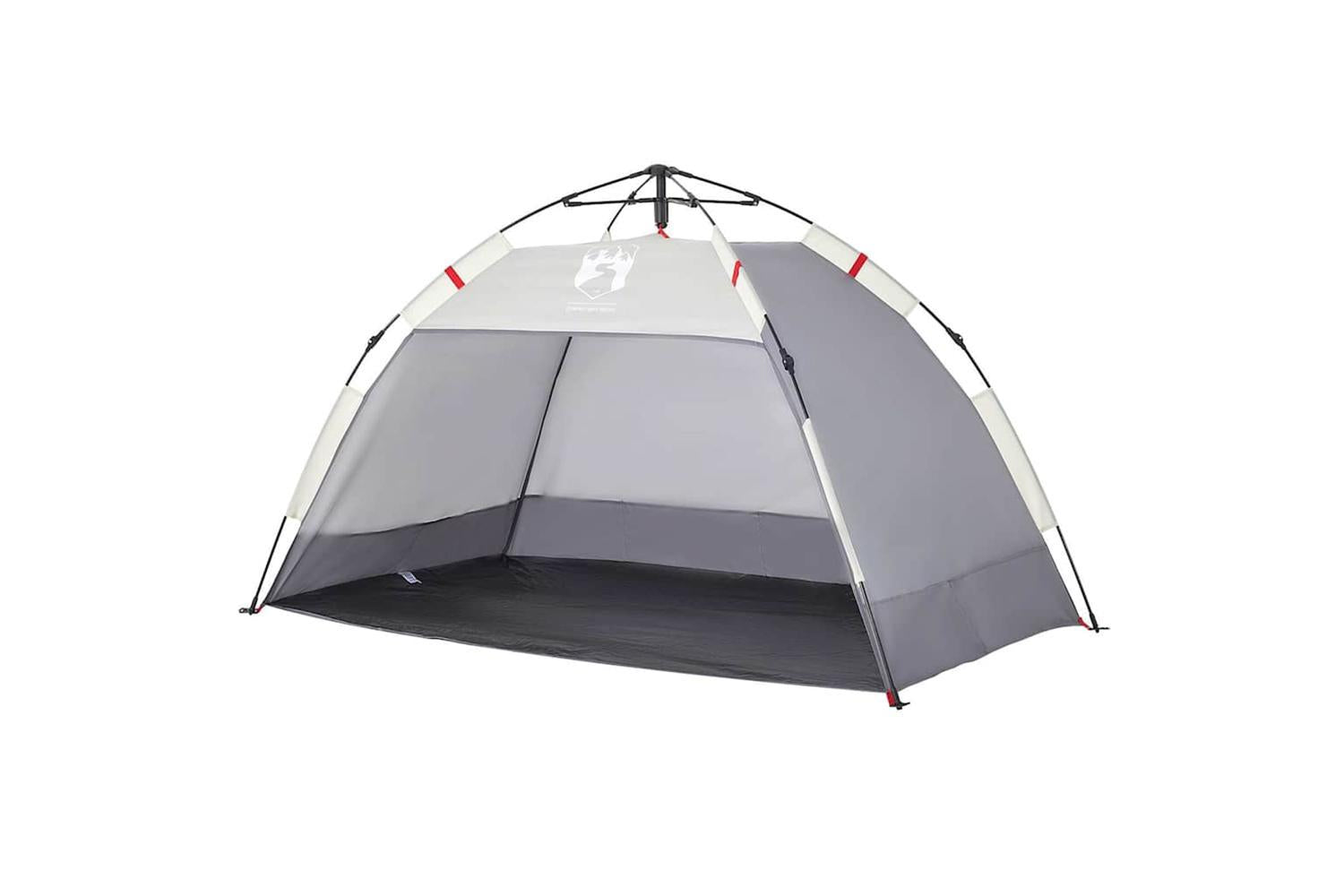 Vidaxl Beach Tent 2-person Grey Quick Release Waterproof-4