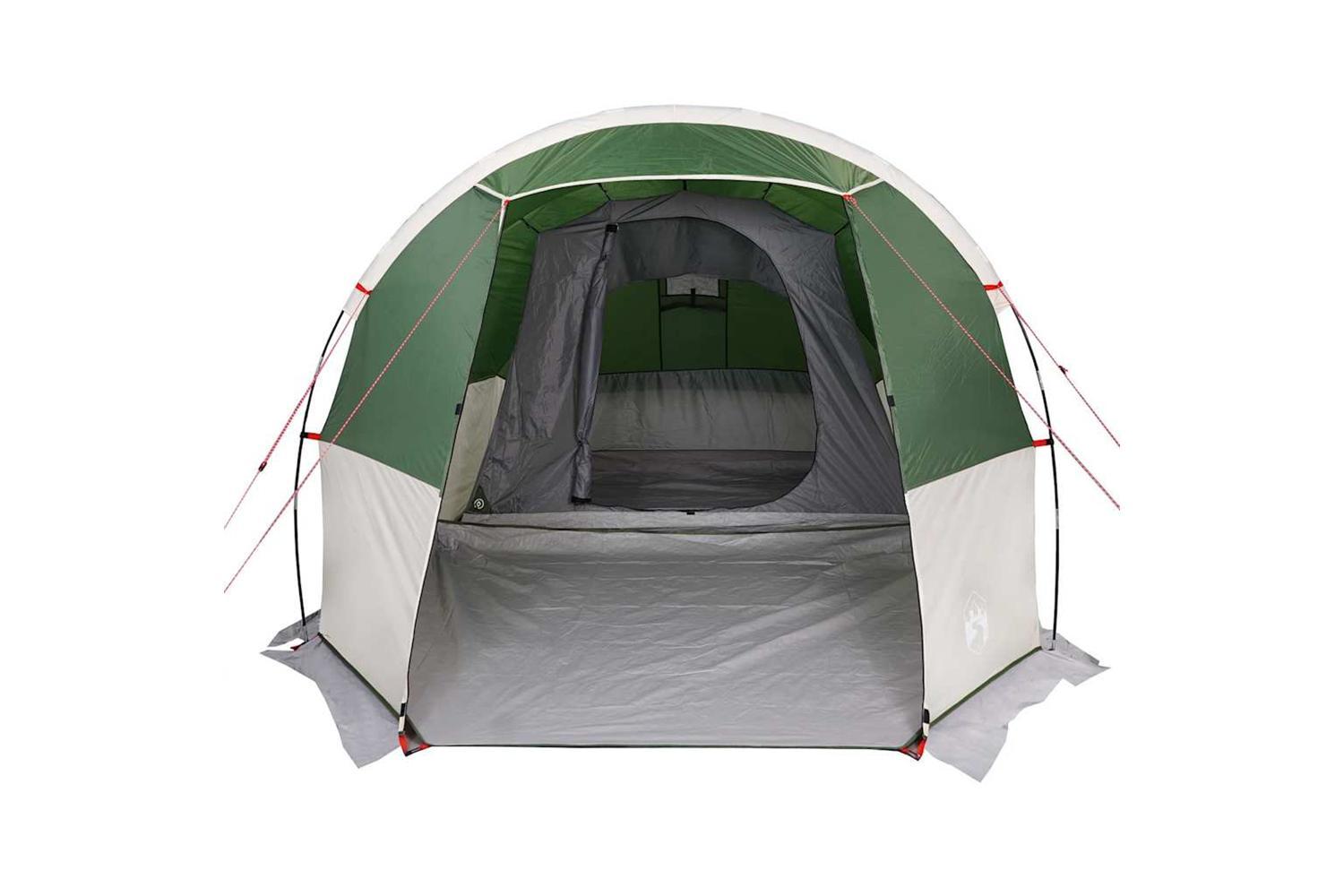 Vidaxl Camping Tent Tunnel 4-person Green Waterproof-6
