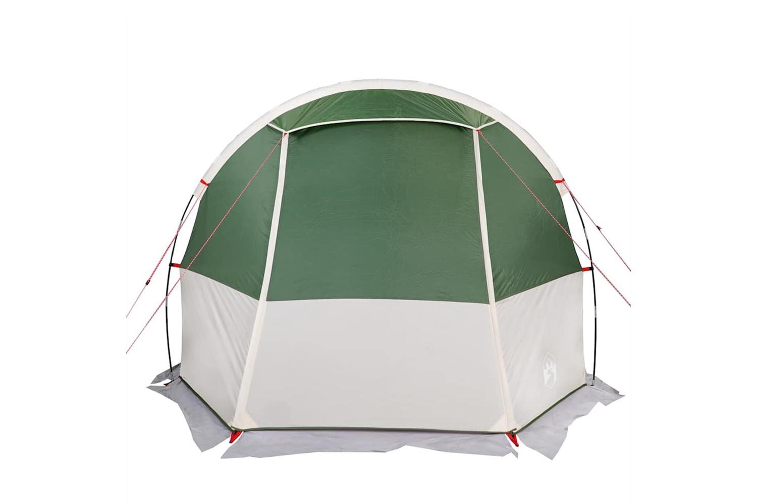 Vidaxl Camping Tent Tunnel 4-person Green Waterproof-7