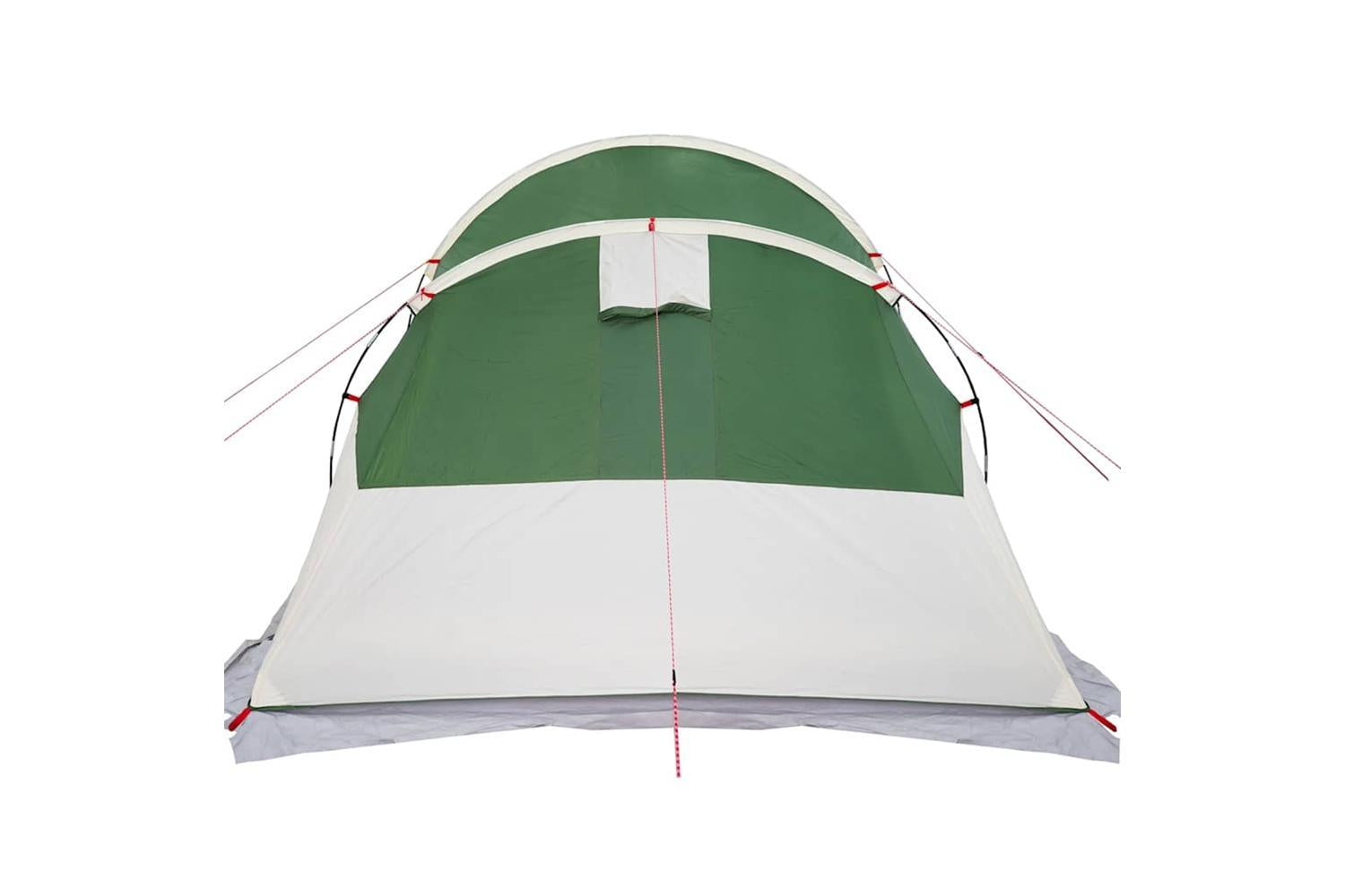 Vidaxl Camping Tent Tunnel 4-person Green Waterproof-10