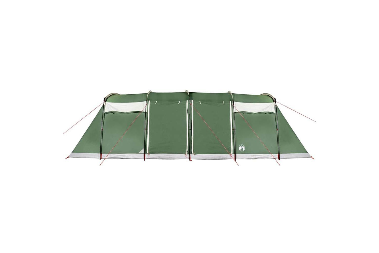 Vidaxl Family Tent Tunnel 10-person Green Waterproof-7