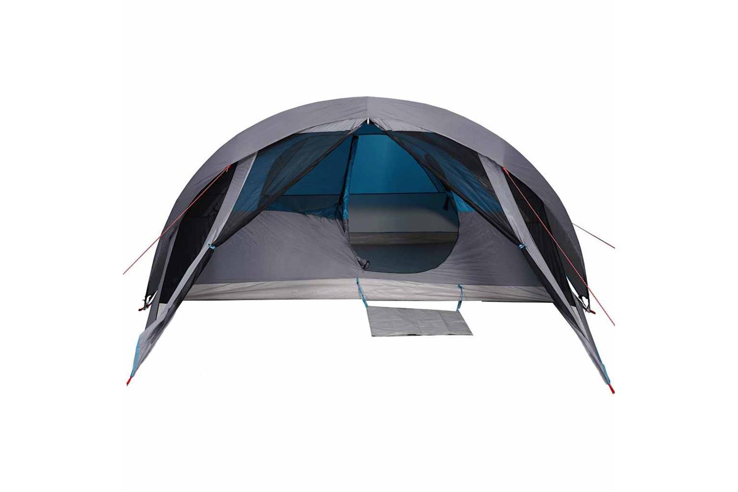 Vidaxl Family Tent Cabin 6-person Blue Waterproof-6