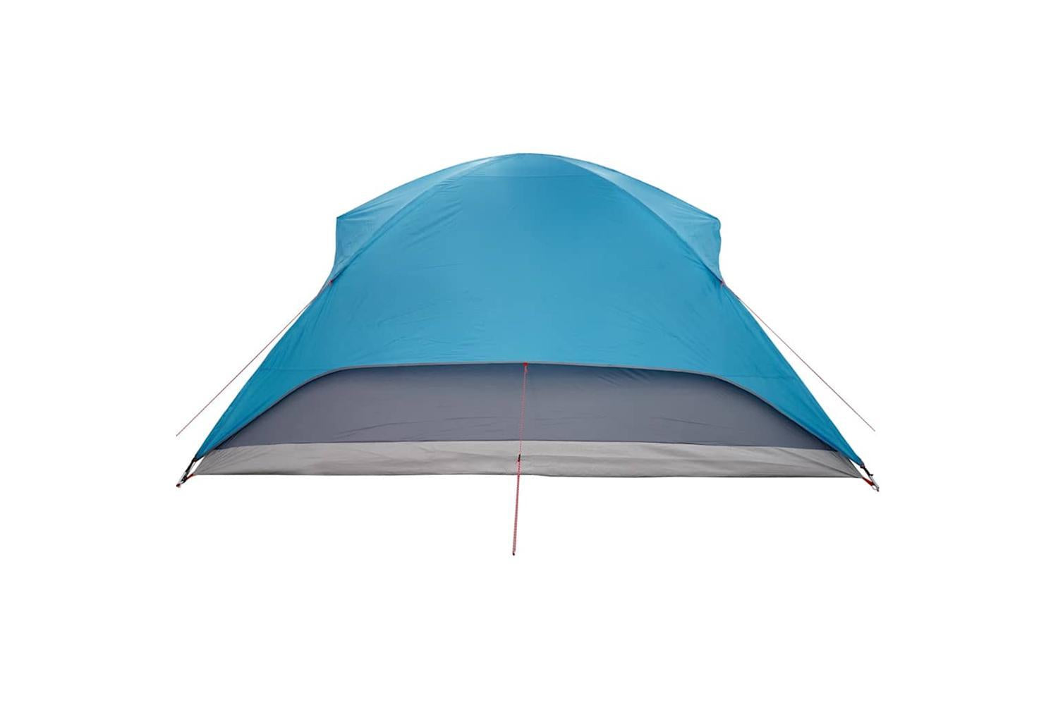 Vidaxl Family Tent Cabin 6-person Blue Waterproof-10